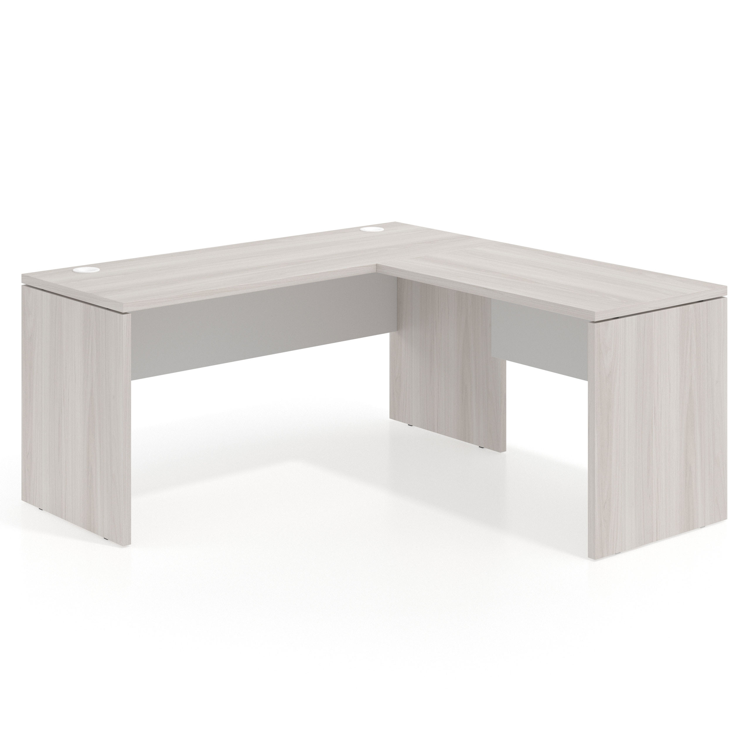 mesa en l 140x160 california blanco mate work mesa fondo 60cm con ala 1