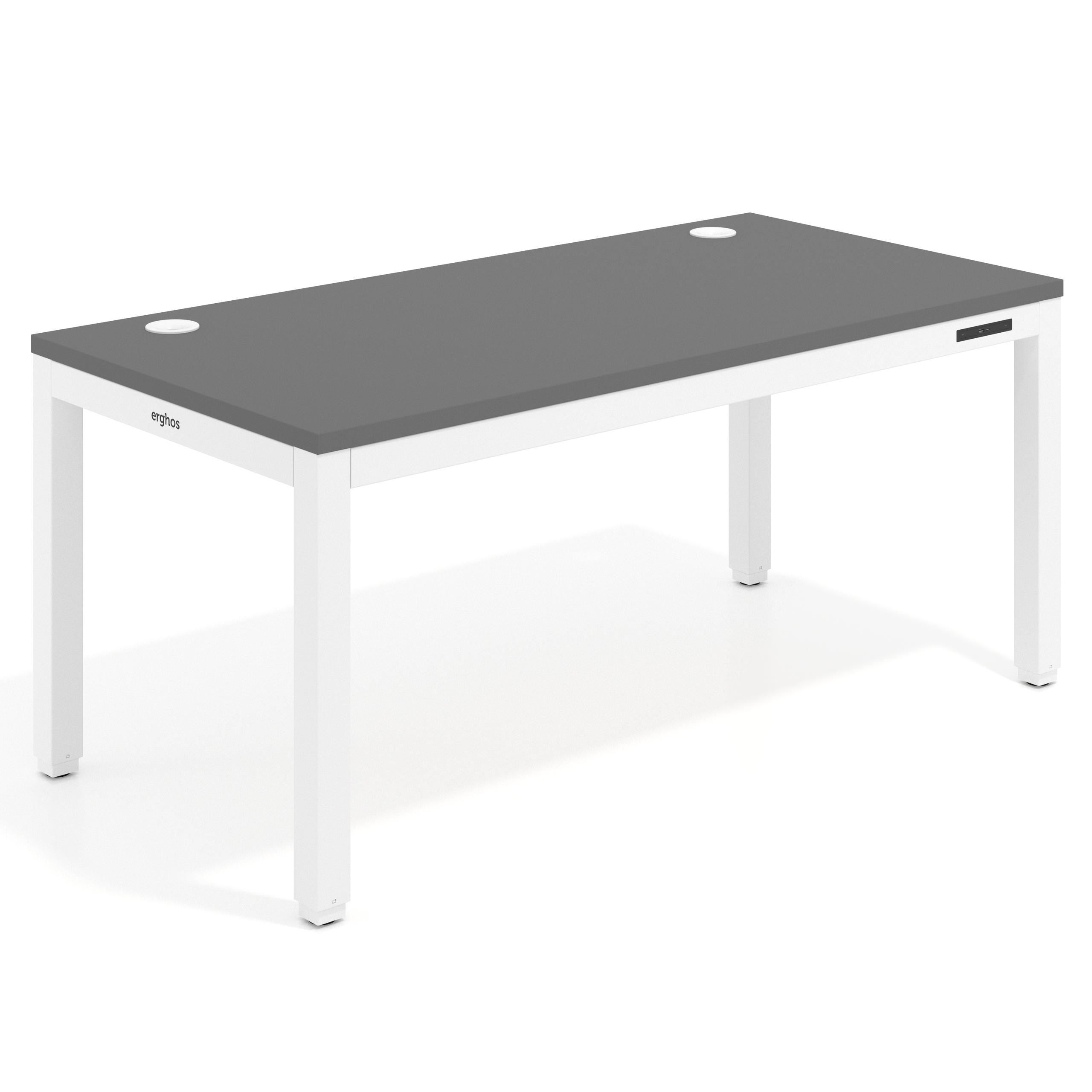 escritorio elevable 160x80 gris tormenta erghos quad recto 1