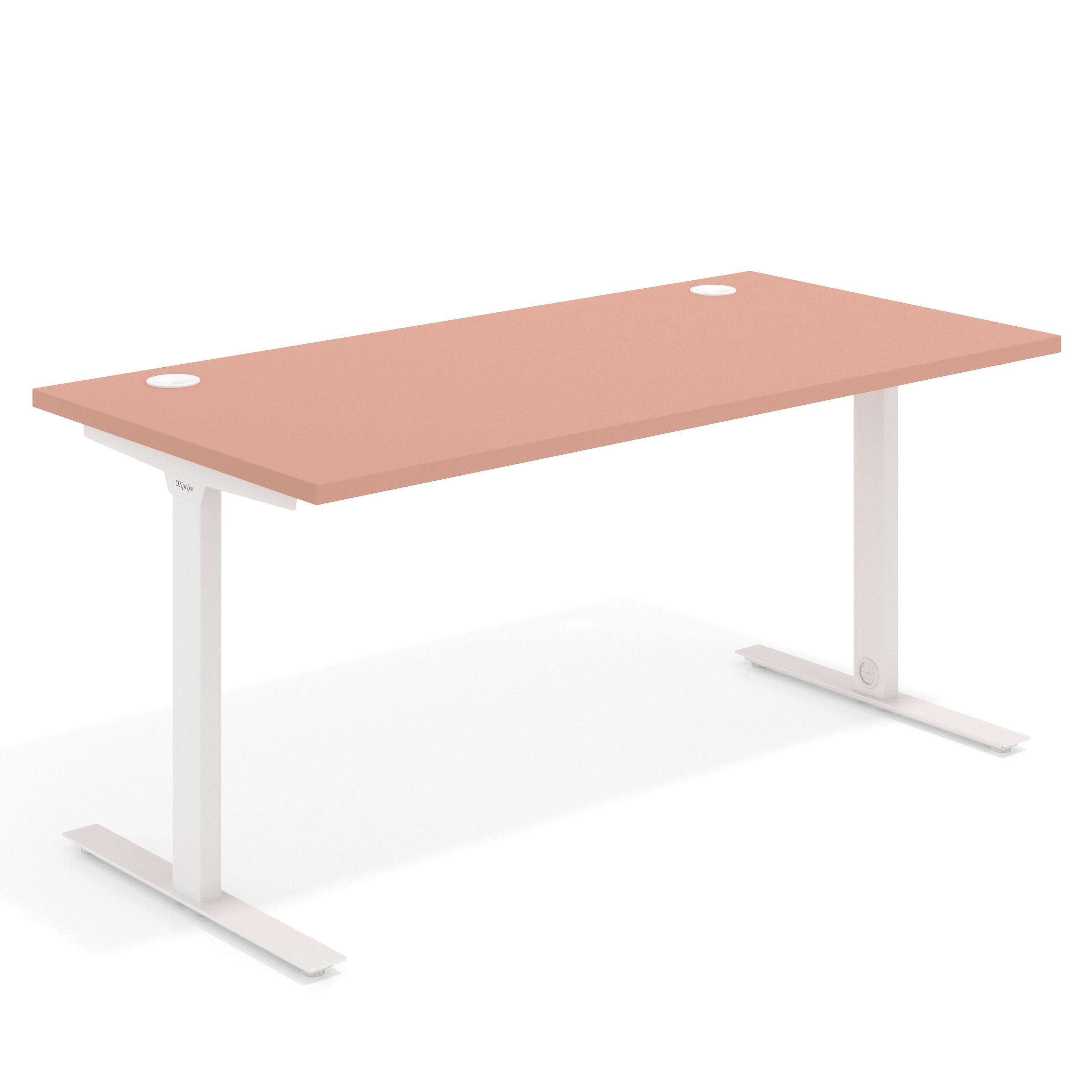 mesa de escritorio 120x80 rosa talco task mesa fondo 80cm 1