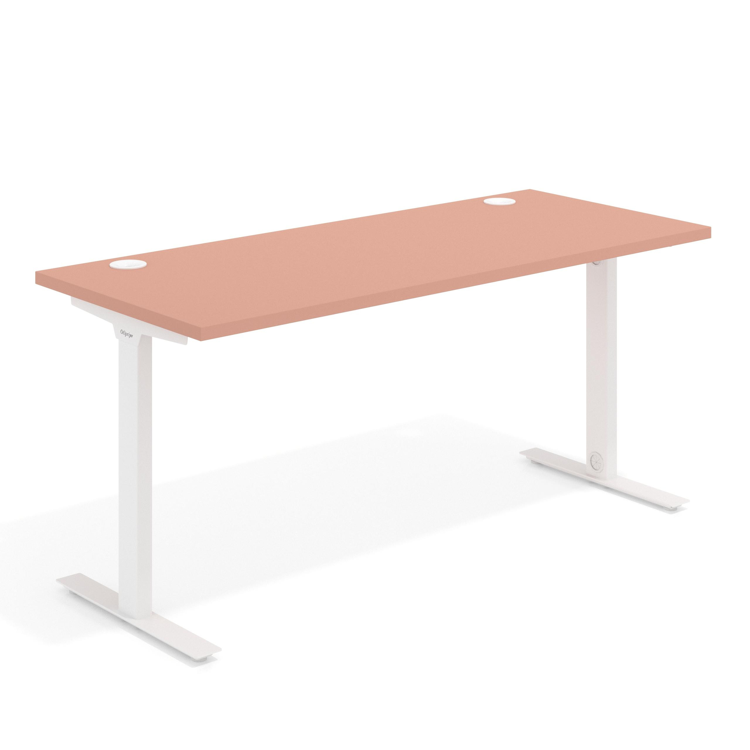 mesa de escritorio 120x68 rosa talco task mesa fondo 68cm 1