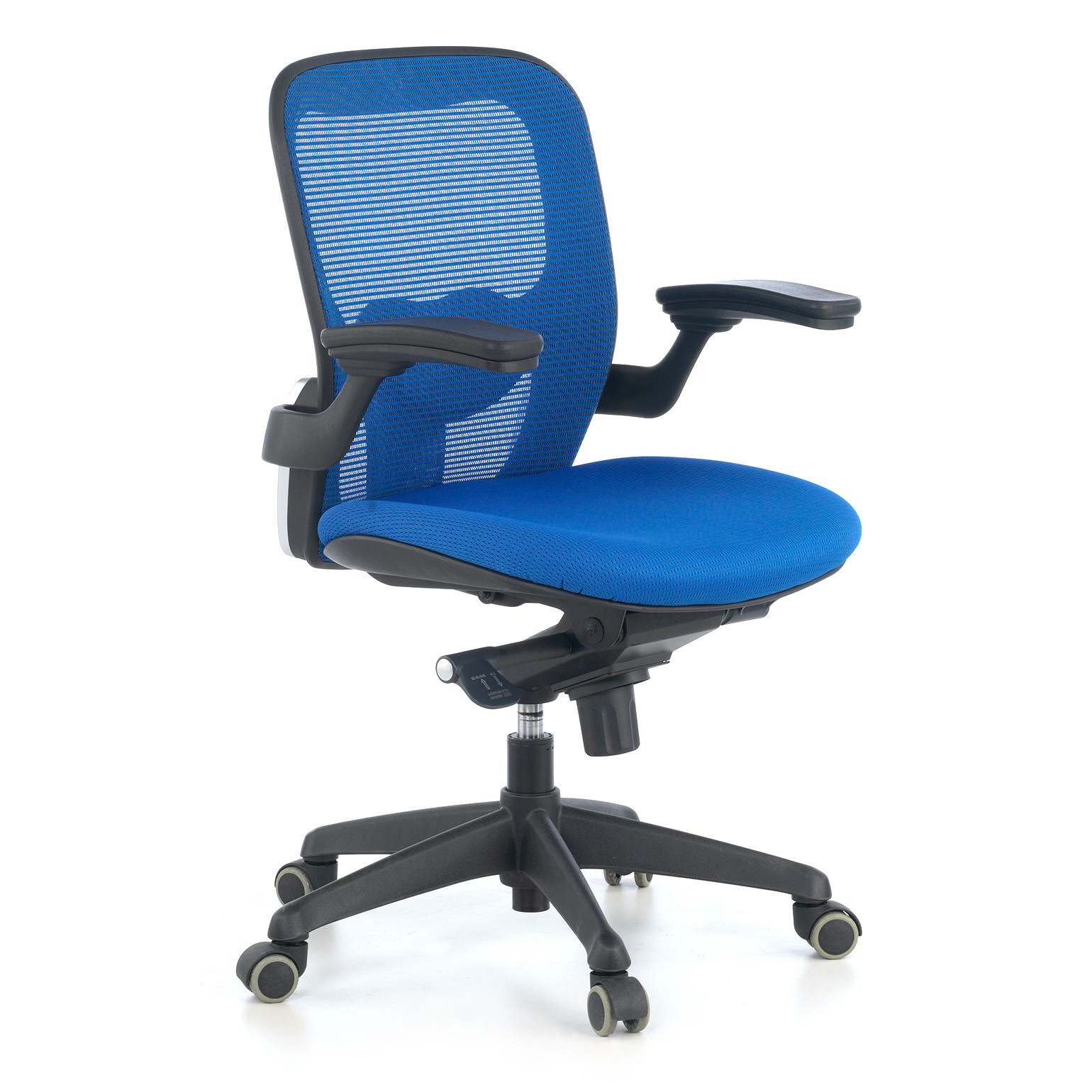 silla ergonomica azul gioconda silla de oficina malla 1