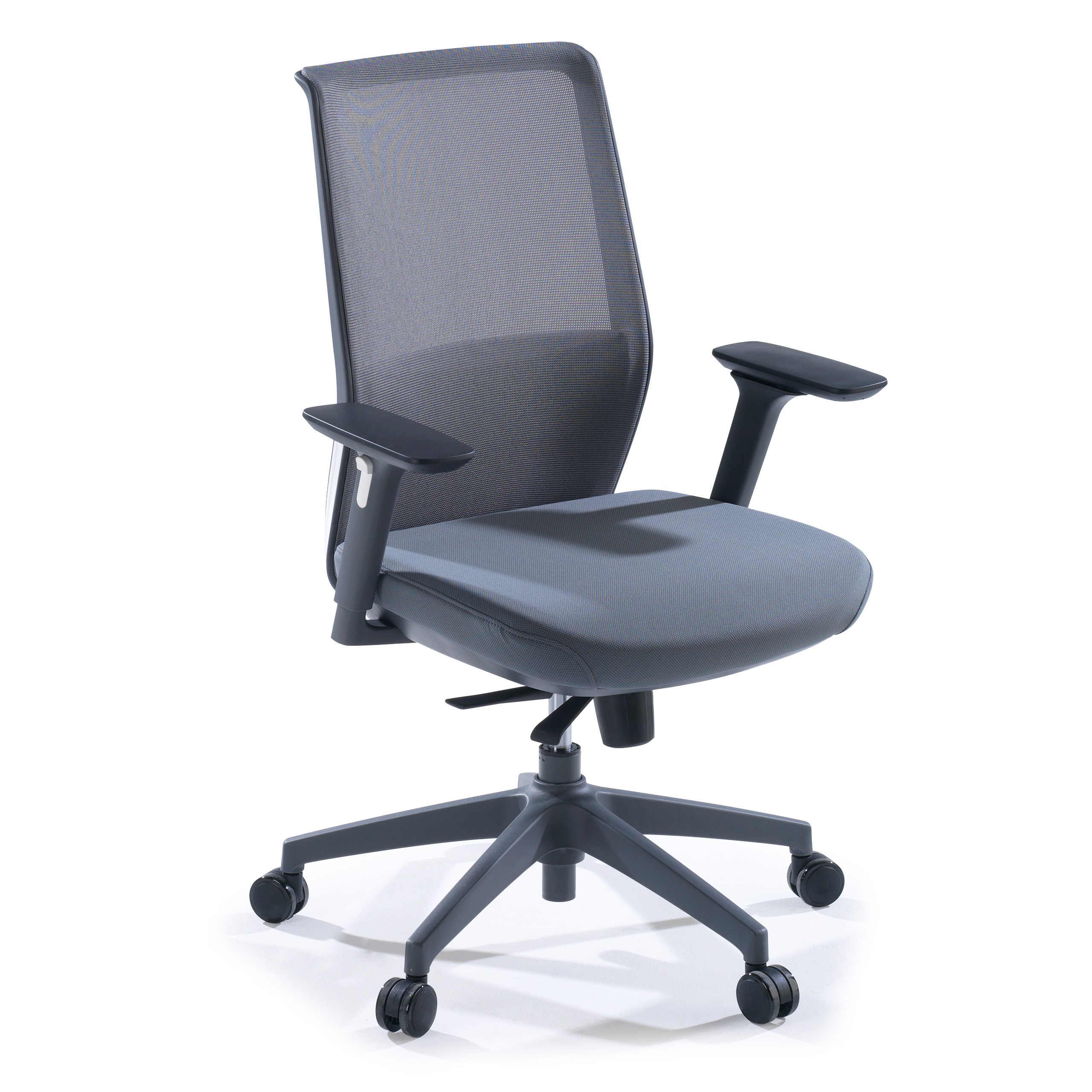 silla giratoria gris wind red estructura gris malla 1