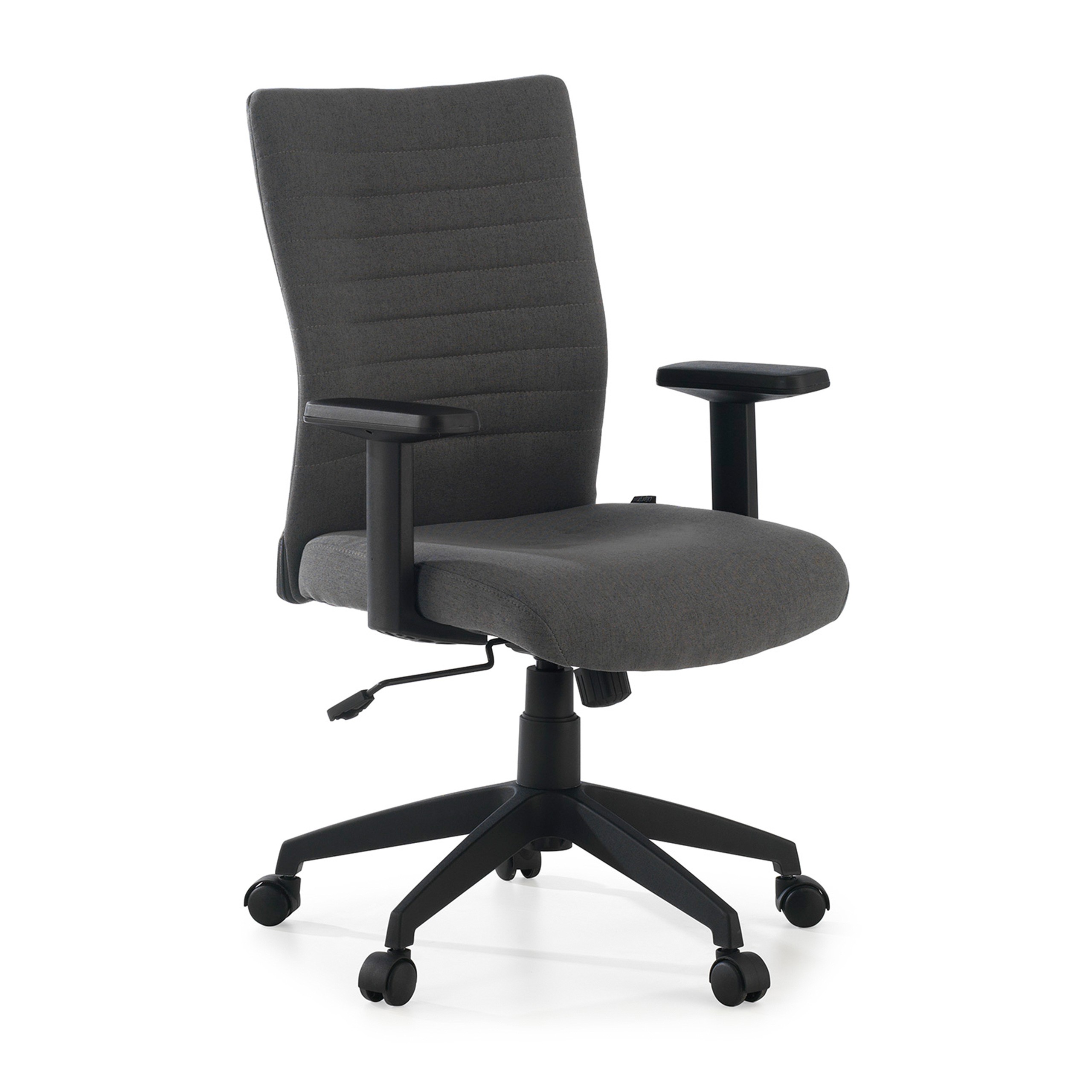 silla giratoria gris parma tela 1