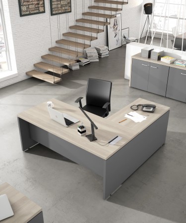 Mobiliario minimalista para la oficina
