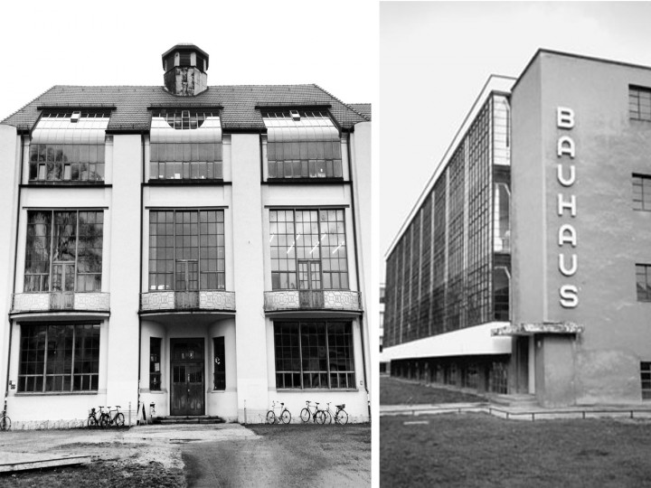 Bauhaus Weimar y Bauhaus Dessau