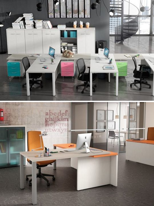 cómo elegir una mesa de oficina espacio