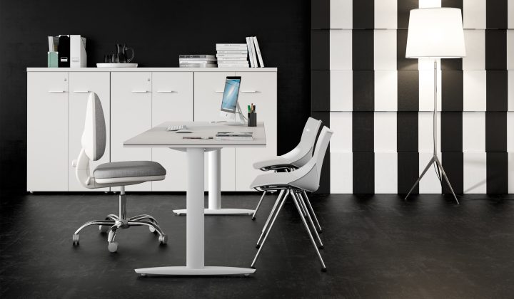 estilos de decoración para oficina estilo minimalista