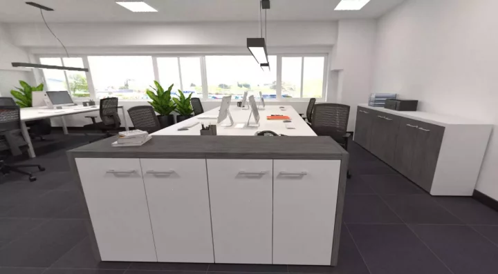 realidad virtual aplicada diseño oficinas