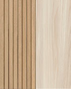 Mesa de Reuniones Rectangular Work Plus diseño rayado - CALIFORNIA/RAYADO NATURAL