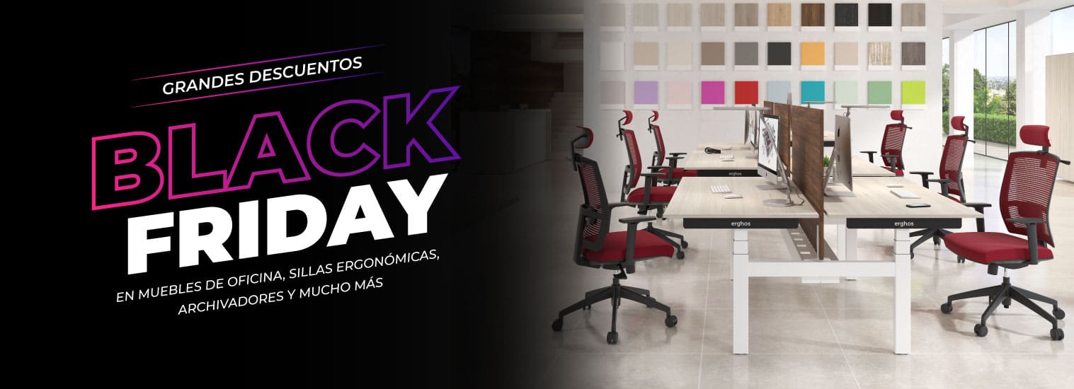 Mejores ofertas Black Friday 2022 en muebles de oficina